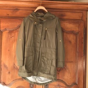 Mackage fishtail rain coat.  Never worn.